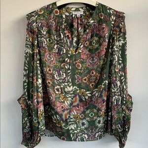 Current Air Multicolor Floral Blouse
